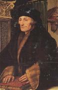 Hans holbein the younger Desiderius Erasmus of Rotterdam (mk45) oil on canvas